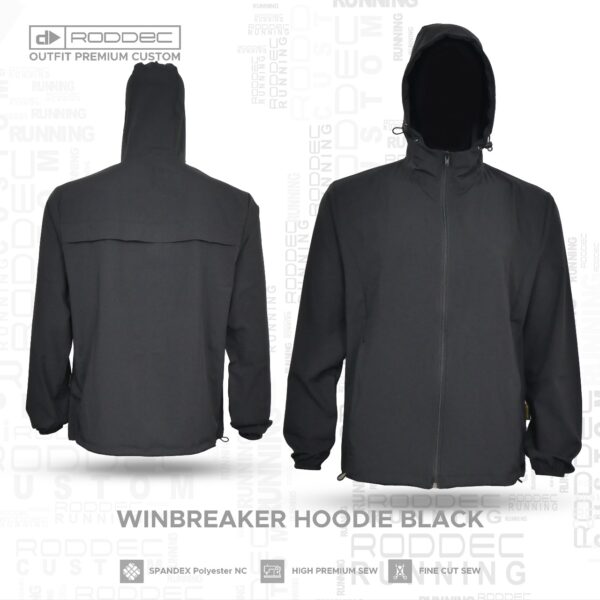 Winbreaker Hoodie Black